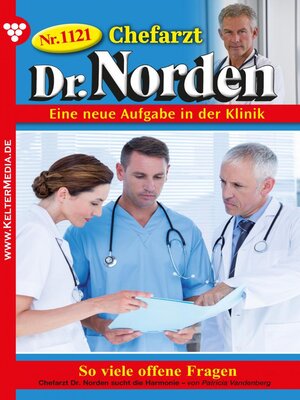 cover image of Chefarzt Dr. Norden 1121 – Arztroman